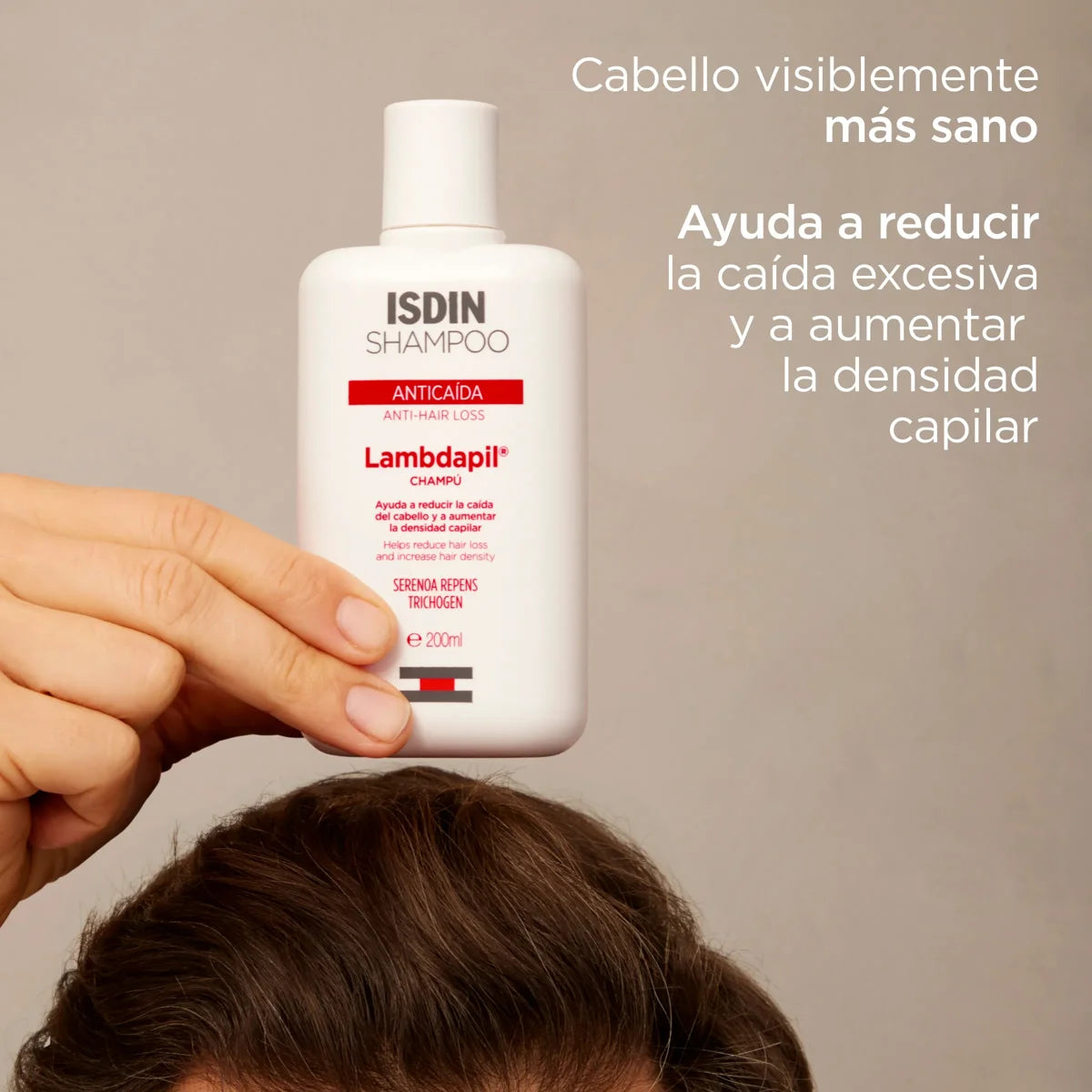 ISDIN LAMBDAPIL Shampoo anticaída 200ml