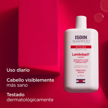 ISDIN LAMBDAPIL Shampoo anticaída 400ml
