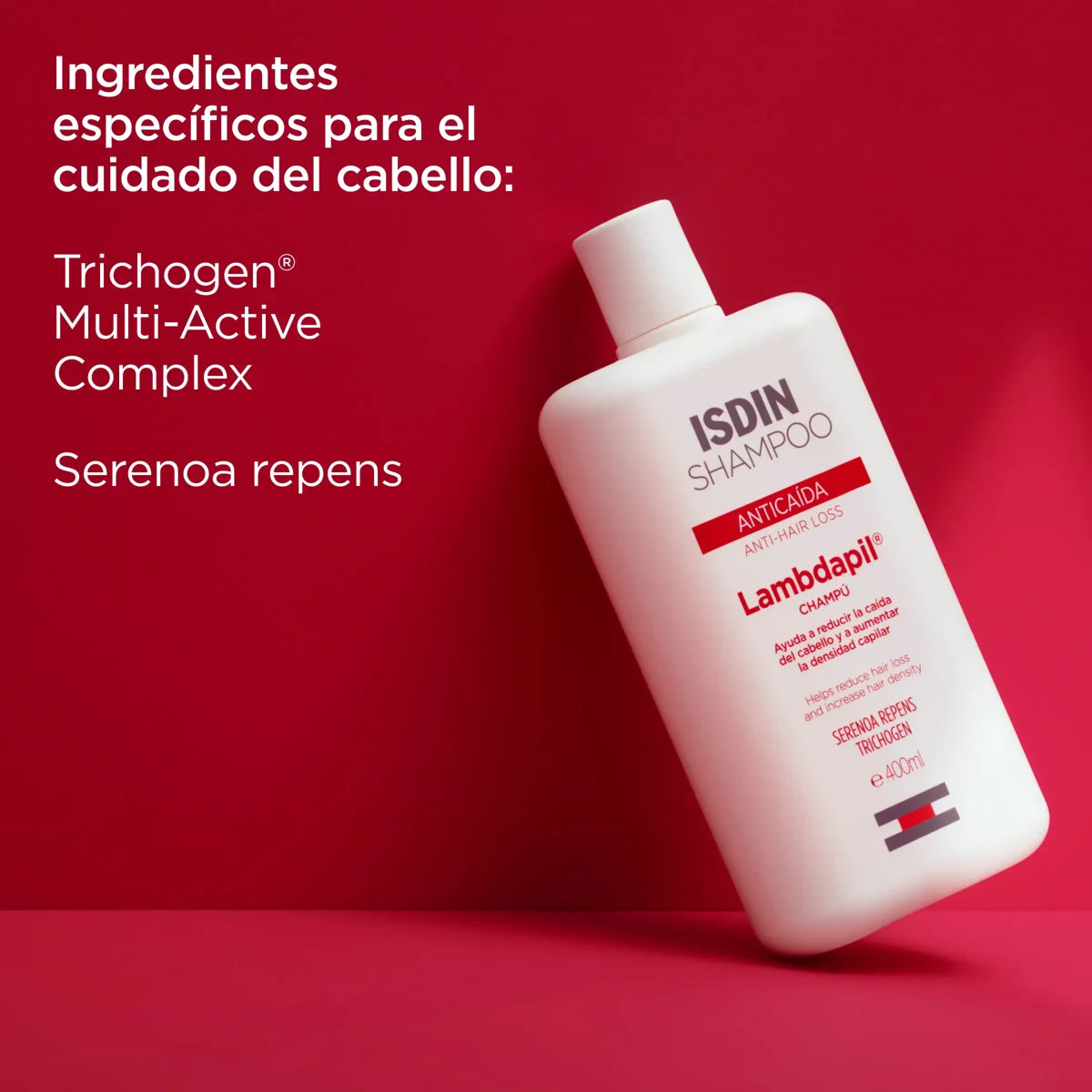 ISDIN LAMBDAPIL Shampoo anticaída 400ml