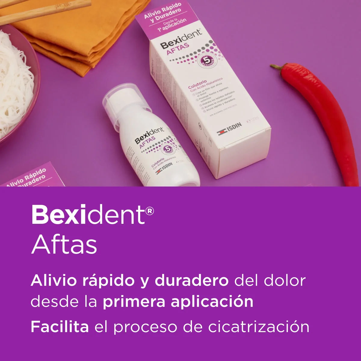 ISDIN Bexident aftas colutorio 120ml