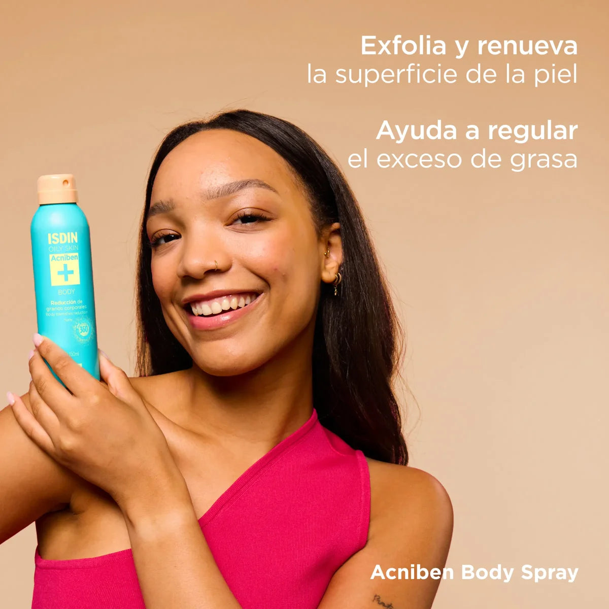 ISDIN Acniben body reducción de granos corporales spray 150ml