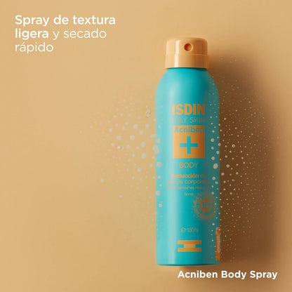ISDIN Acniben body reducción de granos corporales spray 150ml