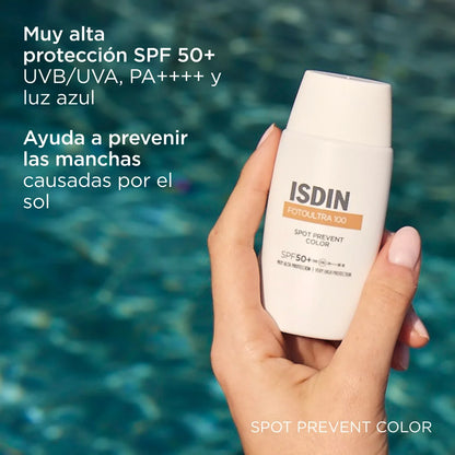 ISDIN Fotoultra 100 Spot prevent FPS50+ color 50ml