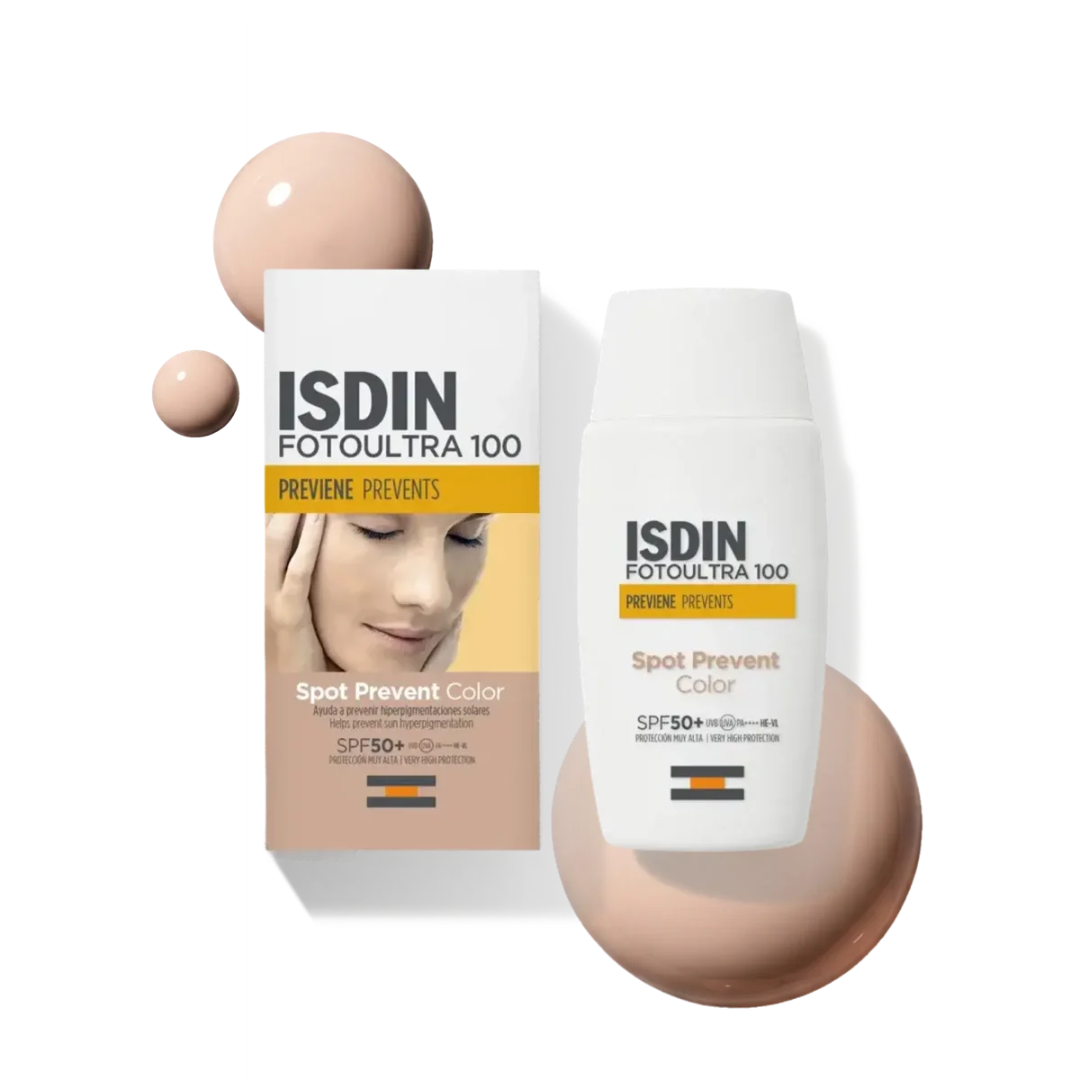 ISDIN Fotoultra 100 Spot prevent FPS50+ color 50ml
