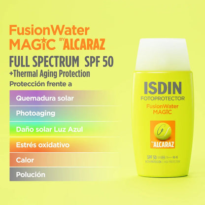 ISDIN FUSION WATER Magic by Alcaraz FPS50 50ml