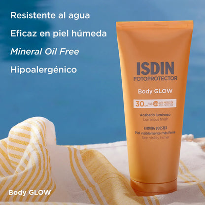ISDIN Body glow gel crema FPS30 ml