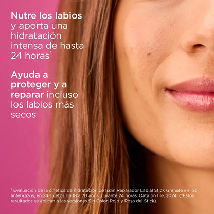 ISDIN Reparador labial stick 4gr - Rosa