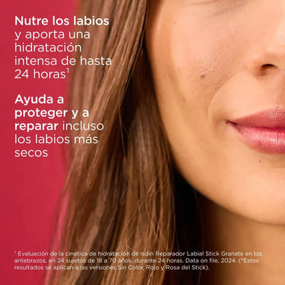 ISDIN Reparador labial stick 4gr - Rojo