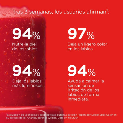 ISDIN Reparador labial stick 4gr - Rojo