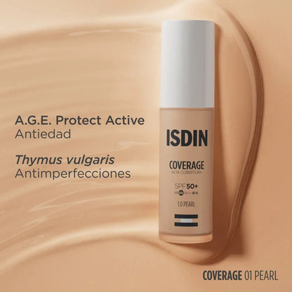 ISDIN COVERAGE FPS50+ 1.0 Pearl 30ml