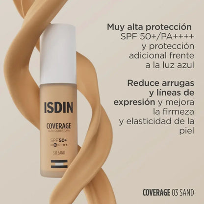 ISDIN COVERAGE FPS50+ 3.0 Sand 30ml