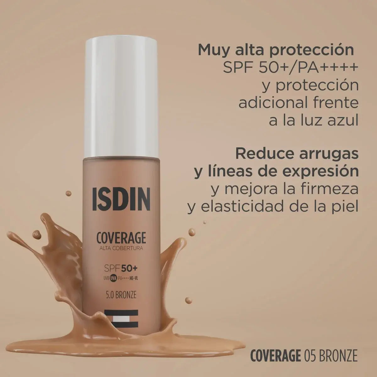 ISDIN COVERAGE FPS50+ 5.0 Bronze 30ml