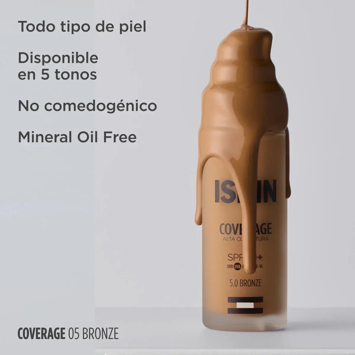 ISDIN COVERAGE FPS50+ 5.0 Bronze 30ml