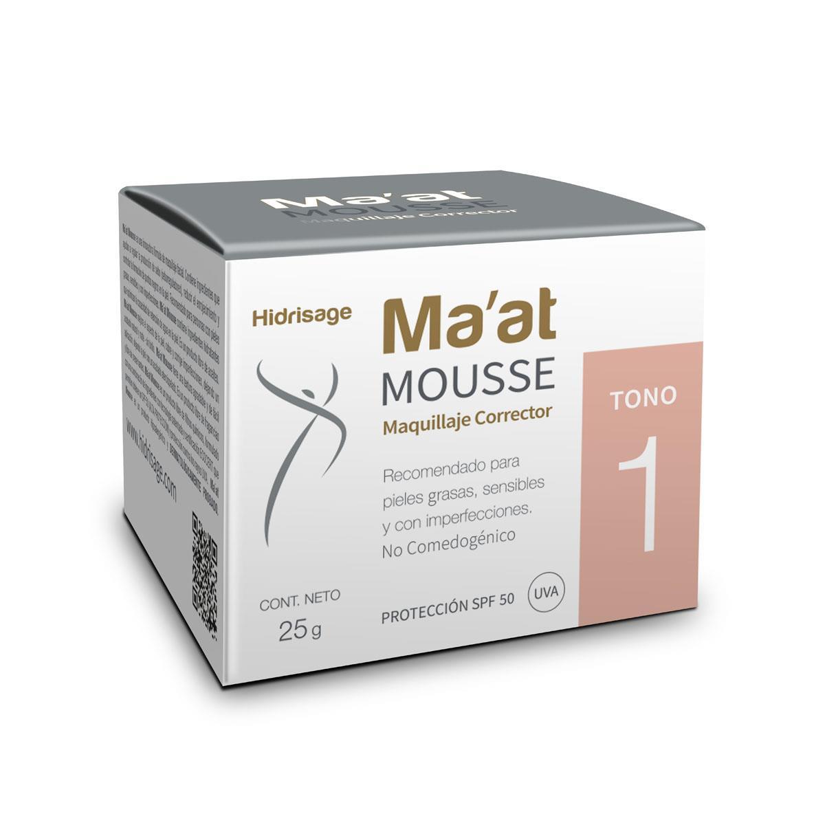 HIDRISAGE Ma'at Mousse tono 1