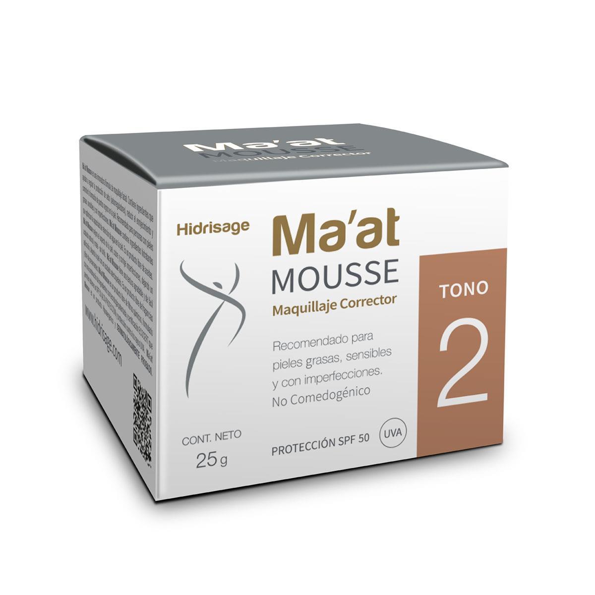 HIDRISAGE Ma'at Mousse tono 2