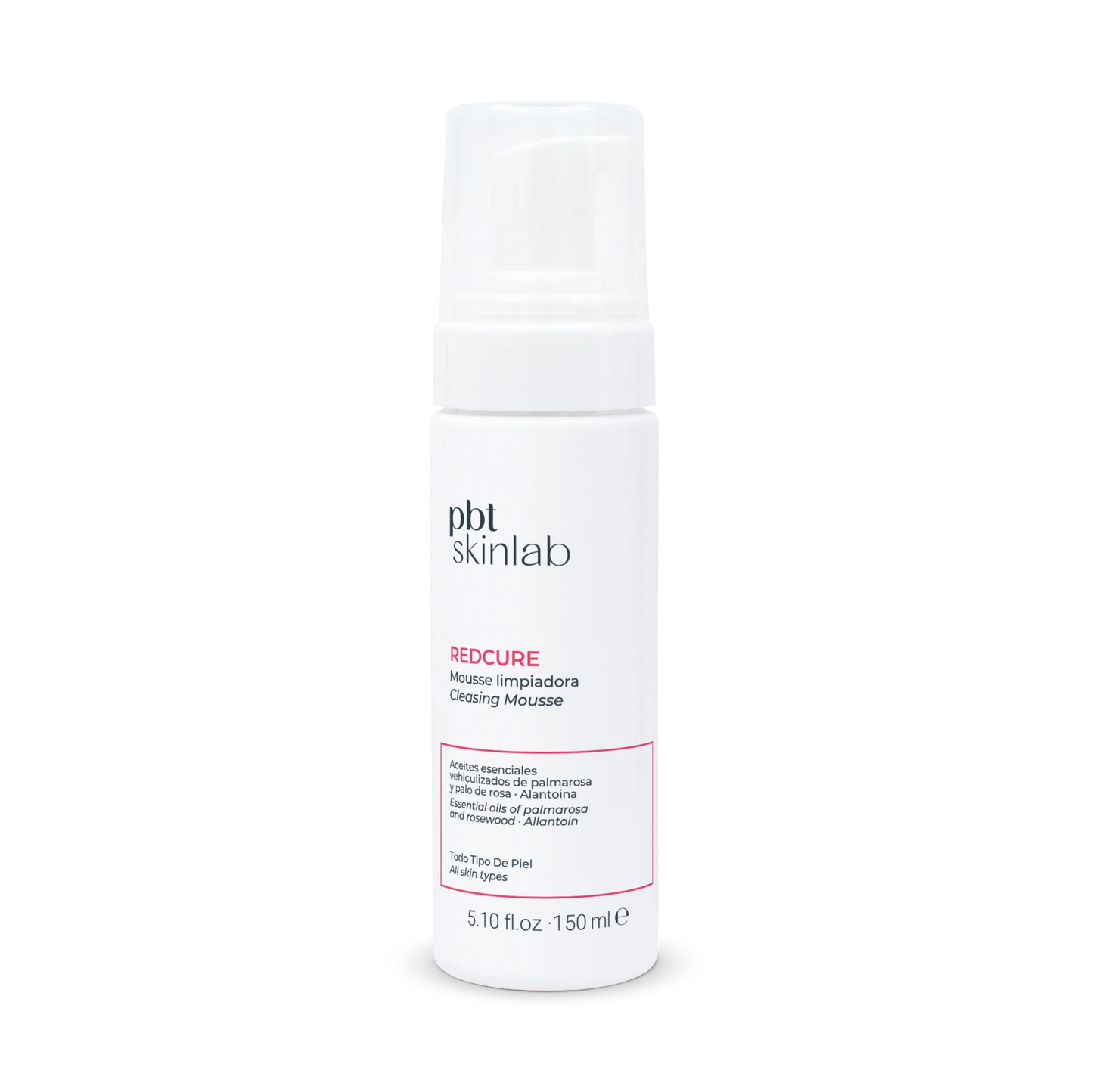Pbt skinlab REDCURE MOUSSE LIMPIADOR 150ml