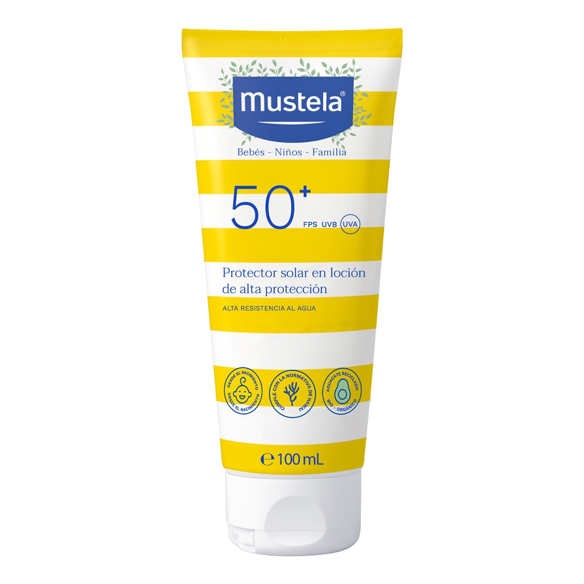MUSTELA Protector solar fps50+ 100ml