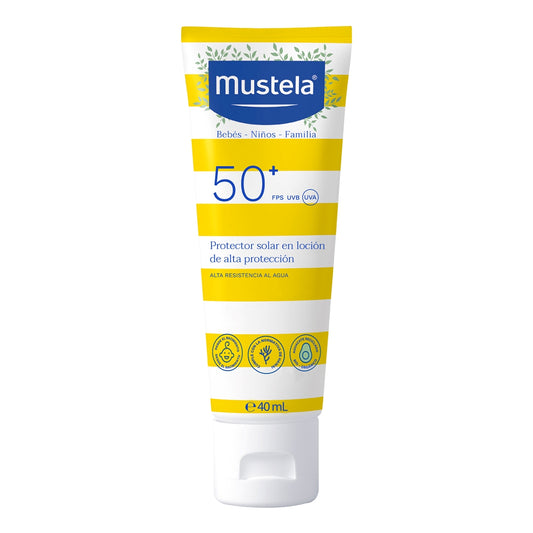 MUSTELA Loción solar protectora fps50+ 40ml