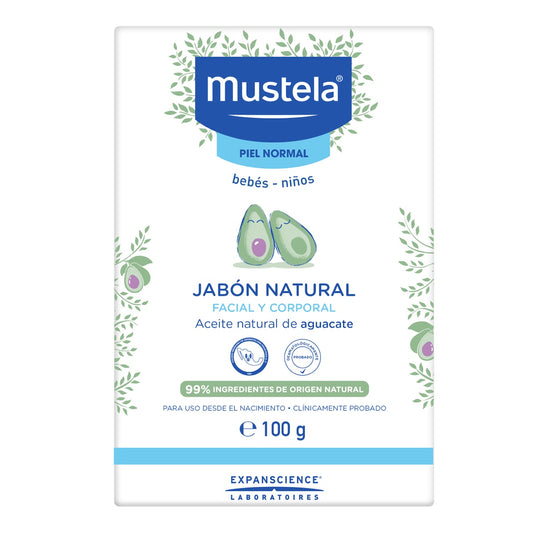 MUSTELA Jabon natural barra 100gr