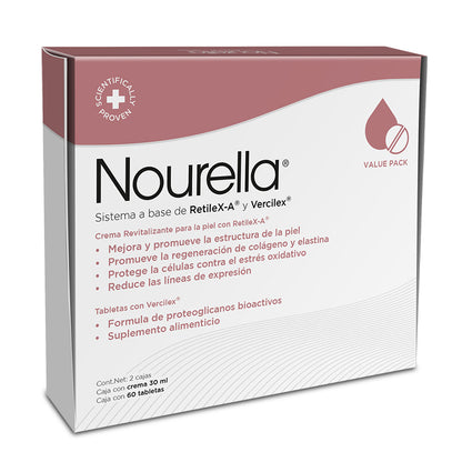 NOURELLA Kit - Crema 30ml + Tabletas 60 tabs