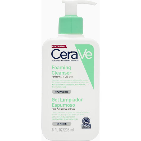 CERAVE Gel limpiador espumoso 236ml