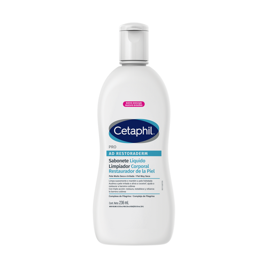 CETAPHIL Pro AD restoraderm limpiador corporal 236ml