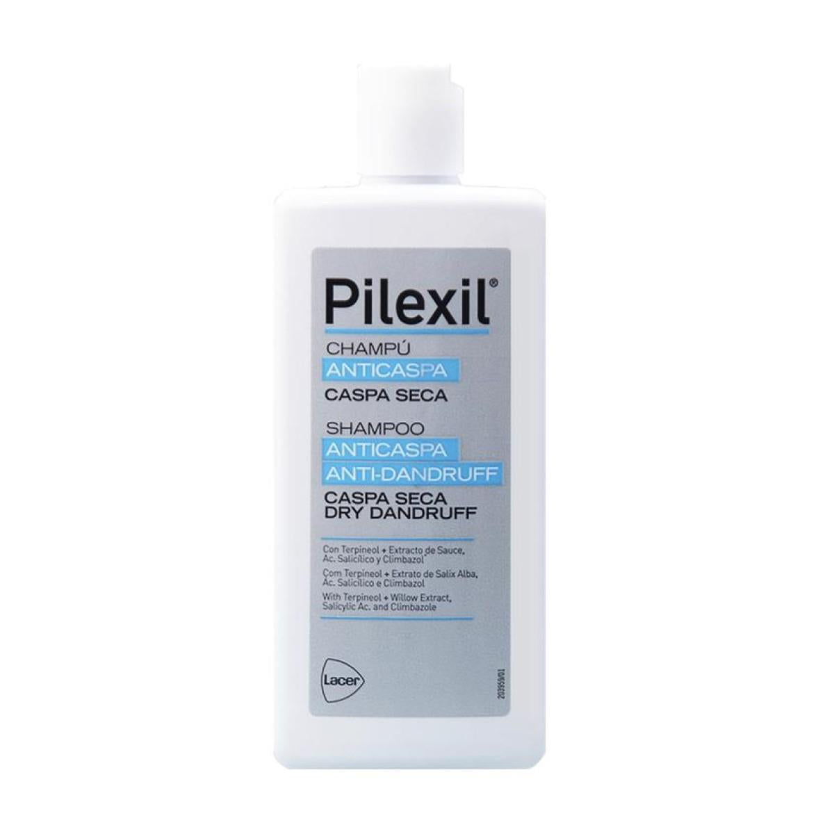 PILEXIL Shampoo anticaspa seca 300ml