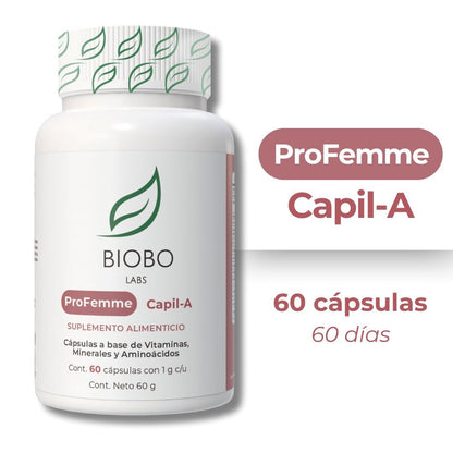 BIOBO LABS profemme Capil-A 60caps 1g vegetal