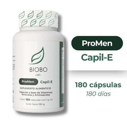 BIOBO LABS promen capil-E 180caps 1g vegetal
