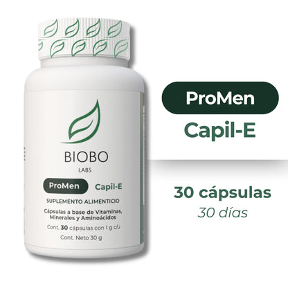 BIOBO LABS promen capil-E 30caps 1g vegetal
