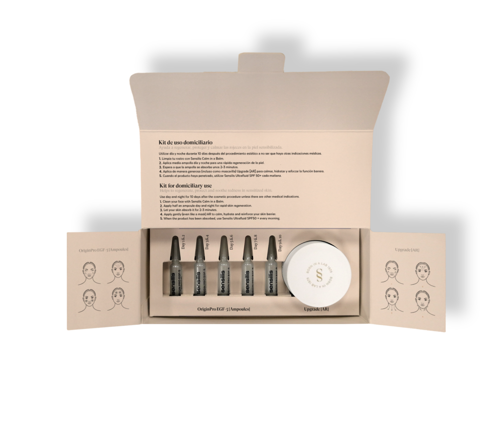 SENSILIS SENSITIVE SKIN LAB RECOVERY KIT 5 AMPOLLETAS 1  UPGRADE  (AR) 25 ML