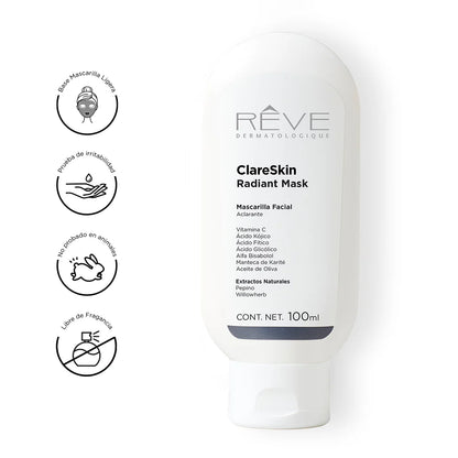 RÉVE ClareSkin radiant mask 100ml