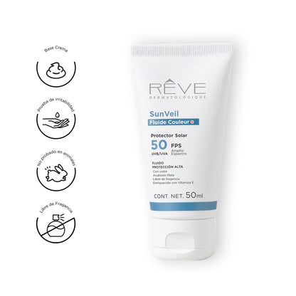 RÉVE SunVeil fluide color 50ml