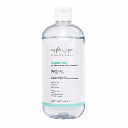 RÉVE Neudermic BIOAQUA hydrating cleanser 480ml