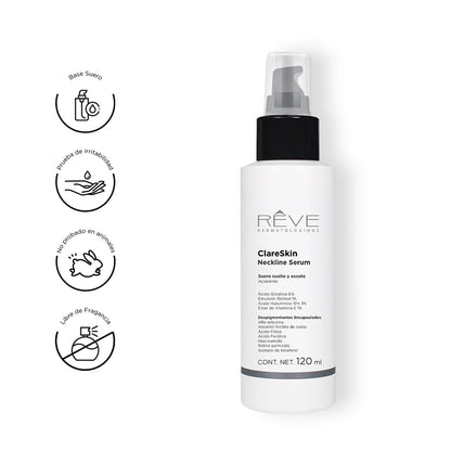 RÉVE ClareSkin neckline serum 120ml
