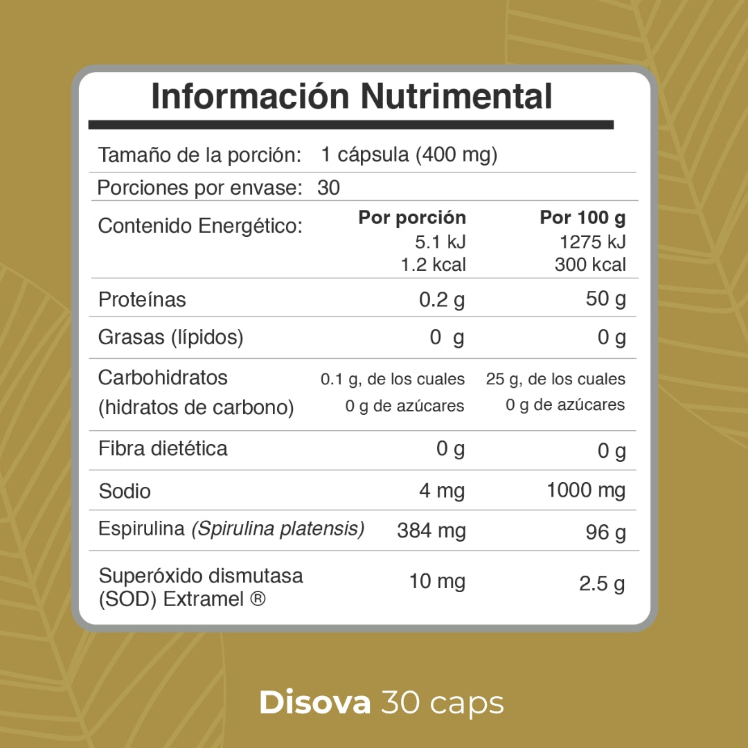 BIOBO LABS revigen disova 30caps