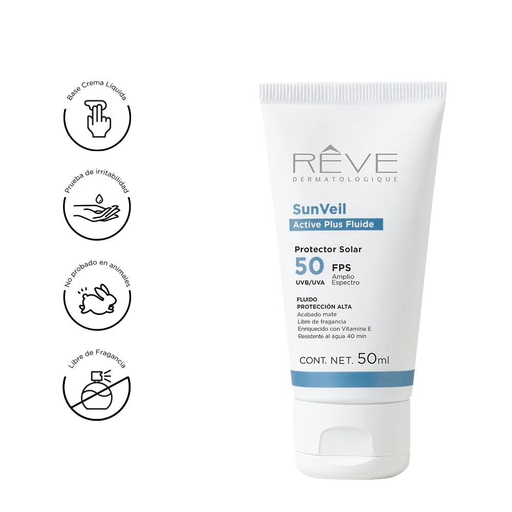 RÉVE SunVeil active plus fluide 50ml