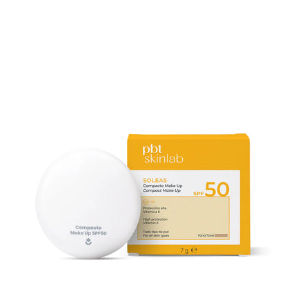 Pbt skinlab SOLEAS COMPACTO CON COLOR spf50 7g