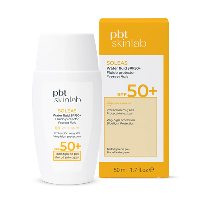 Pbt skinlab SOLEAS WATER FLUIDO Spf50+  50ml