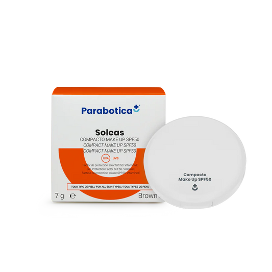 Parabotica SOLEAS COMPACTO SPF50 BROWN 7g