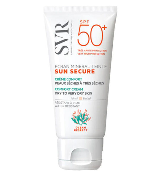 SVR Sun secure ecran mineral teinté spf50+ 60gr