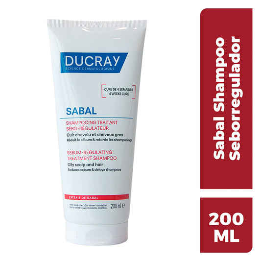 DUCRAY Sabal shampoo regulador de grasa 200ml