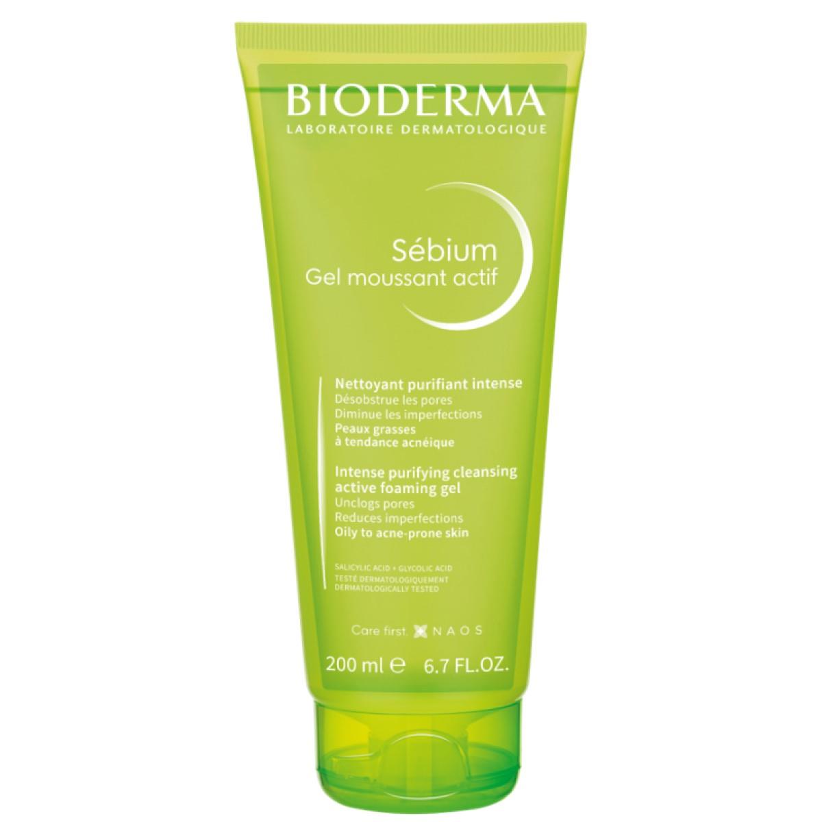 BIODERMA Sébium gel moussant actif 200ml