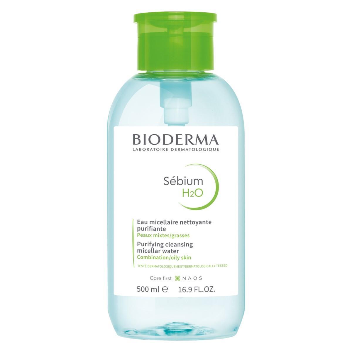 BIODERMA Sébium H2o bomba inversa 500ml