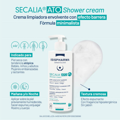 ISISPHARMA SECALIA SHOWER CREAM 400ML