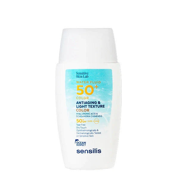 SENSILIS SENSITIVE SKIN LAB WATER FLUID 50+ COLOR 40 ML