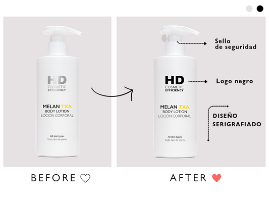 HD MELAN TXA Loción corporal 400ml