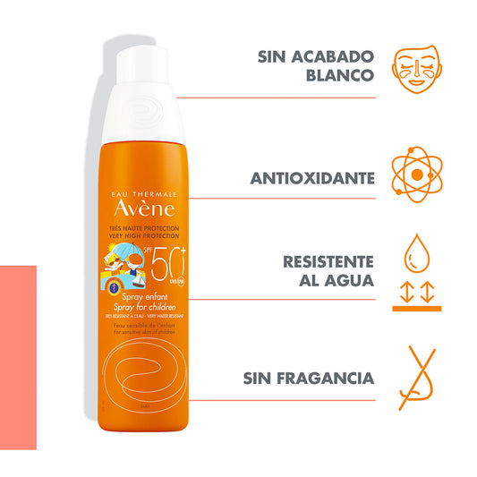 AVENE Spray niños fps50+ 200ml