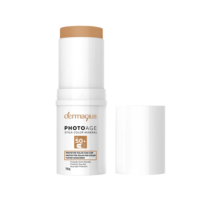 Dermagius Photoage protector solar stick mineral color spf50+ Tono nude 16g