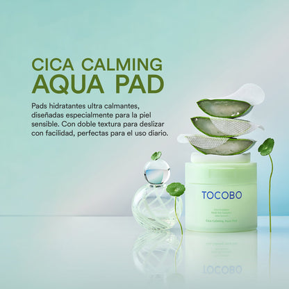 TONICO EN PADS CICA CALMING AQUA PAD TONER
